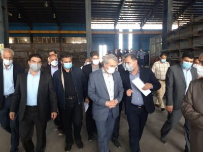 وزیر صمت از ۴ واحد صنعتی شهرستان ایوان بازدید کرد