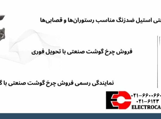 چرخ گوشت صنعتی و کاربردهای آن در صنایع غذایی