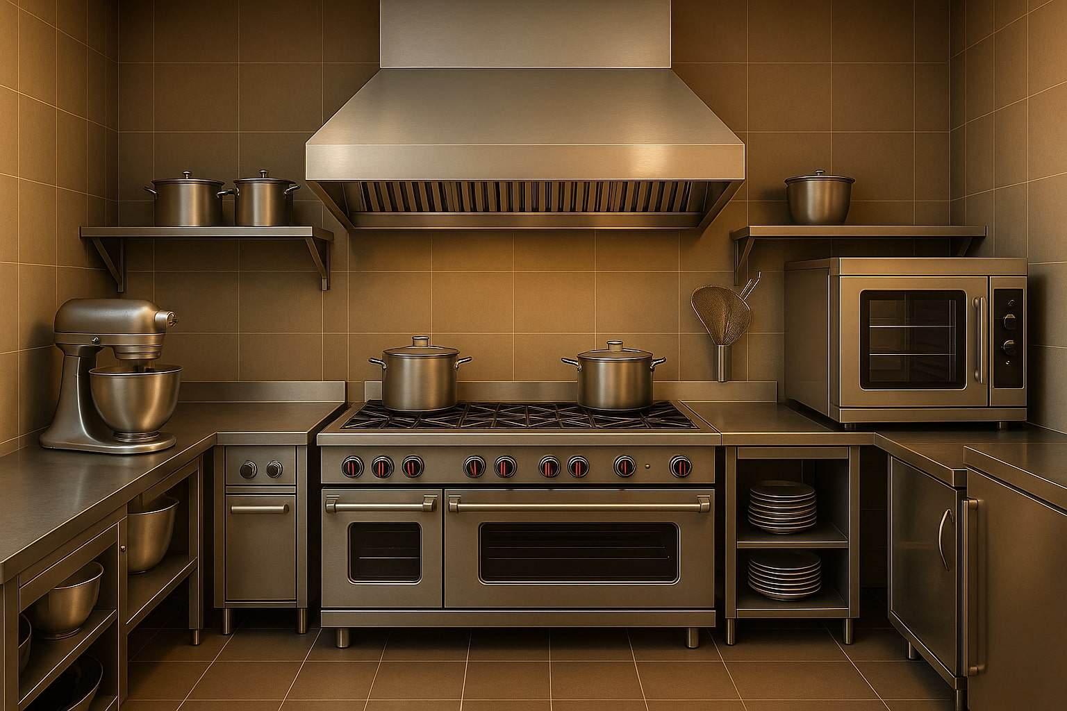 آشپزخانه صنعتی