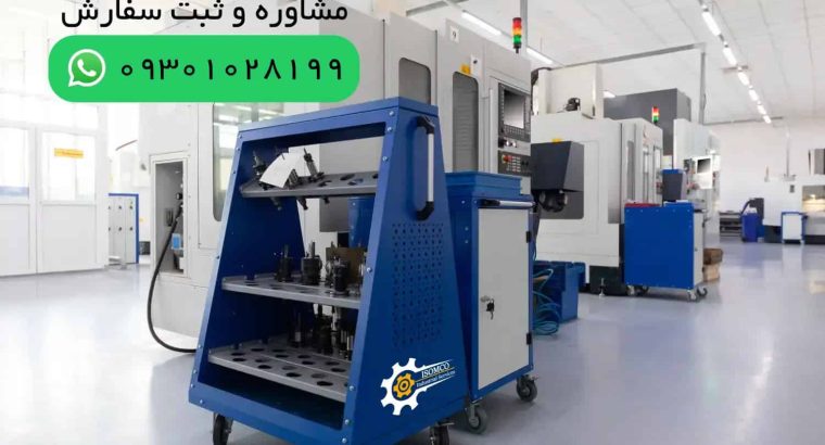 تولید قطعات صنعتی با استفاده از دستگاه CNC