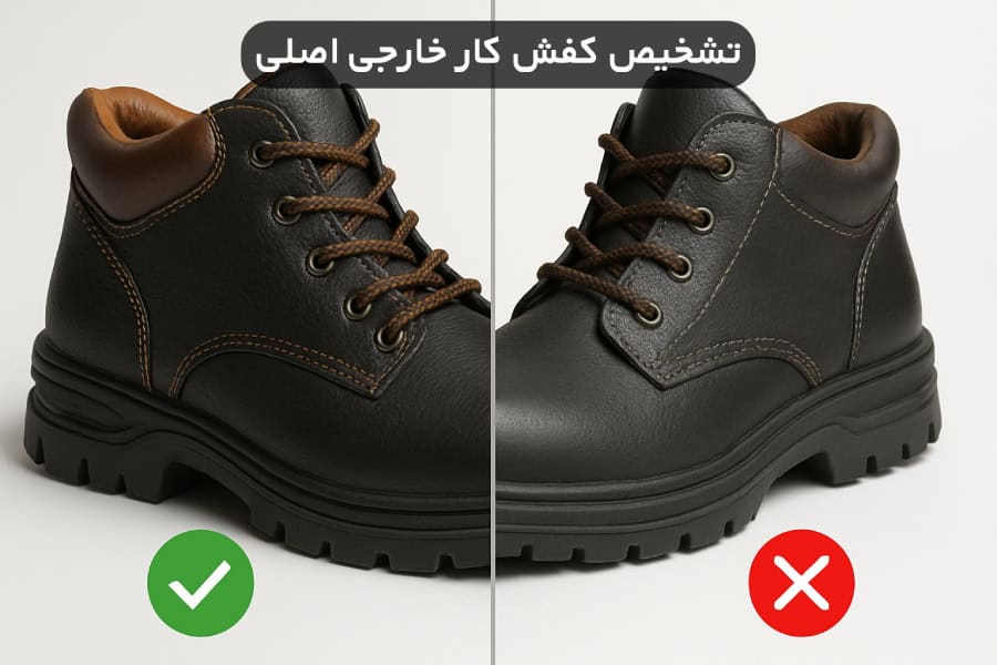 کفش کار خارجی اصل