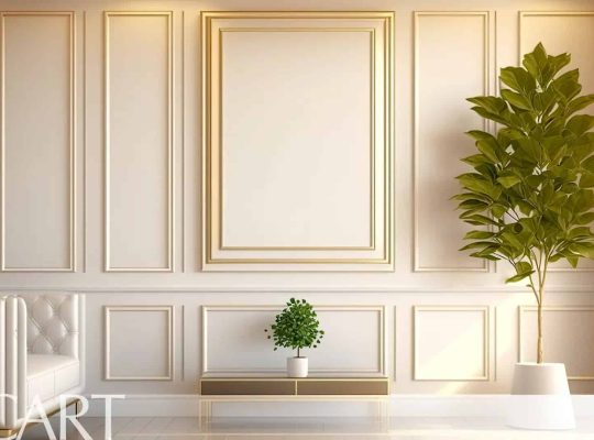 گچبری دیوار با ابزار دکوراتیو پلی یورتان دکارت، همان تغییری که نیاز داشتم