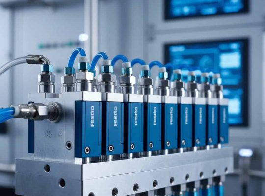 شیر برقی فستو از پنوماتیک آزادی؛ انتخاب هوشمند صنایع پنوماتیکی
