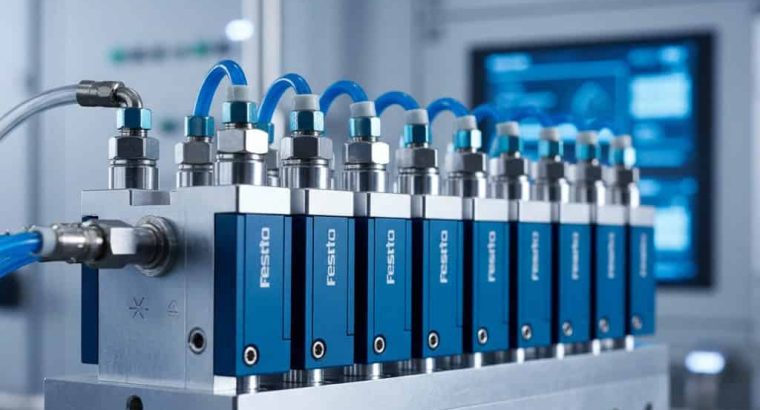 شیر برقی فستو از پنوماتیک آزادی؛ انتخاب هوشمند صنایع پنوماتیکی