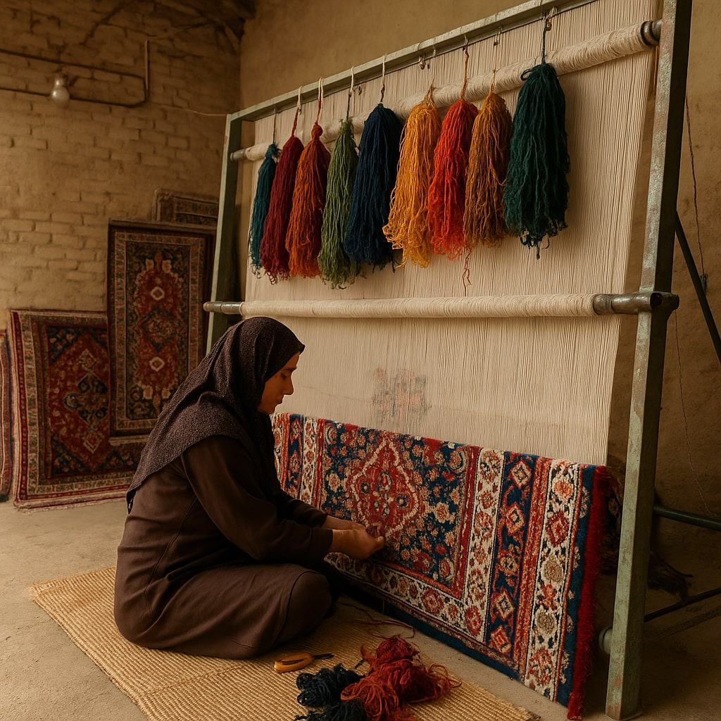 فرش دستباف لری