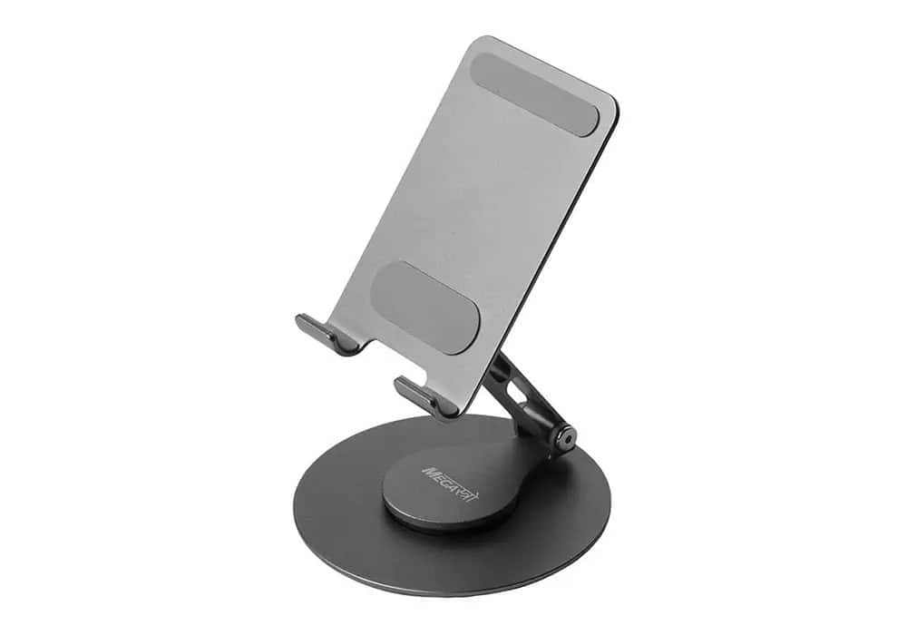 استند موبایل روی میز کار