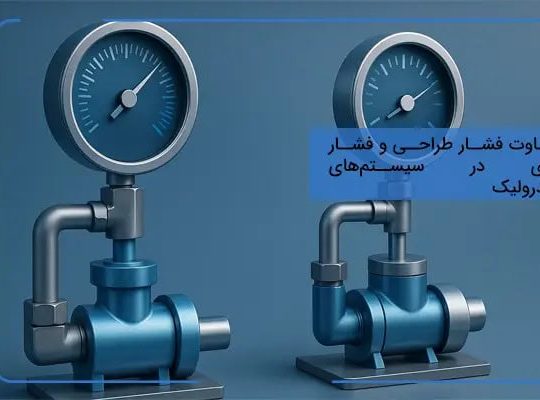 تفاوت فشار طراحی و فشار کاری در سیستمهای هیدرولیک