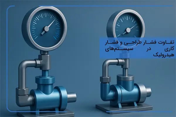 تفاوت فشار طراحی و فشار کاری در سیستمهای هیدرولیک