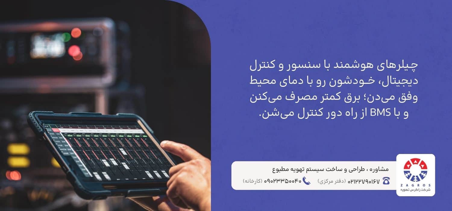 چیلرهای دیجیتال و هوشمند