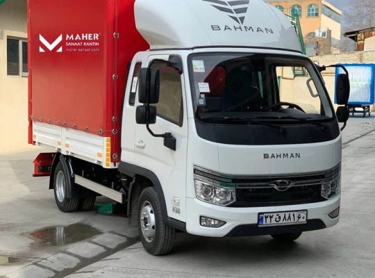 کاربری مسقف فلزی برای کامیونت فورس F3.8؛ انتخابی هوشمند برای صنایع پخش و توزیع