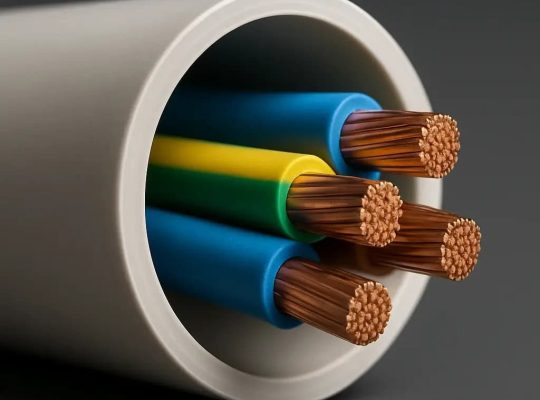 بررسی لوله برق pvc + جدول سایز لوله پی وی سی برق