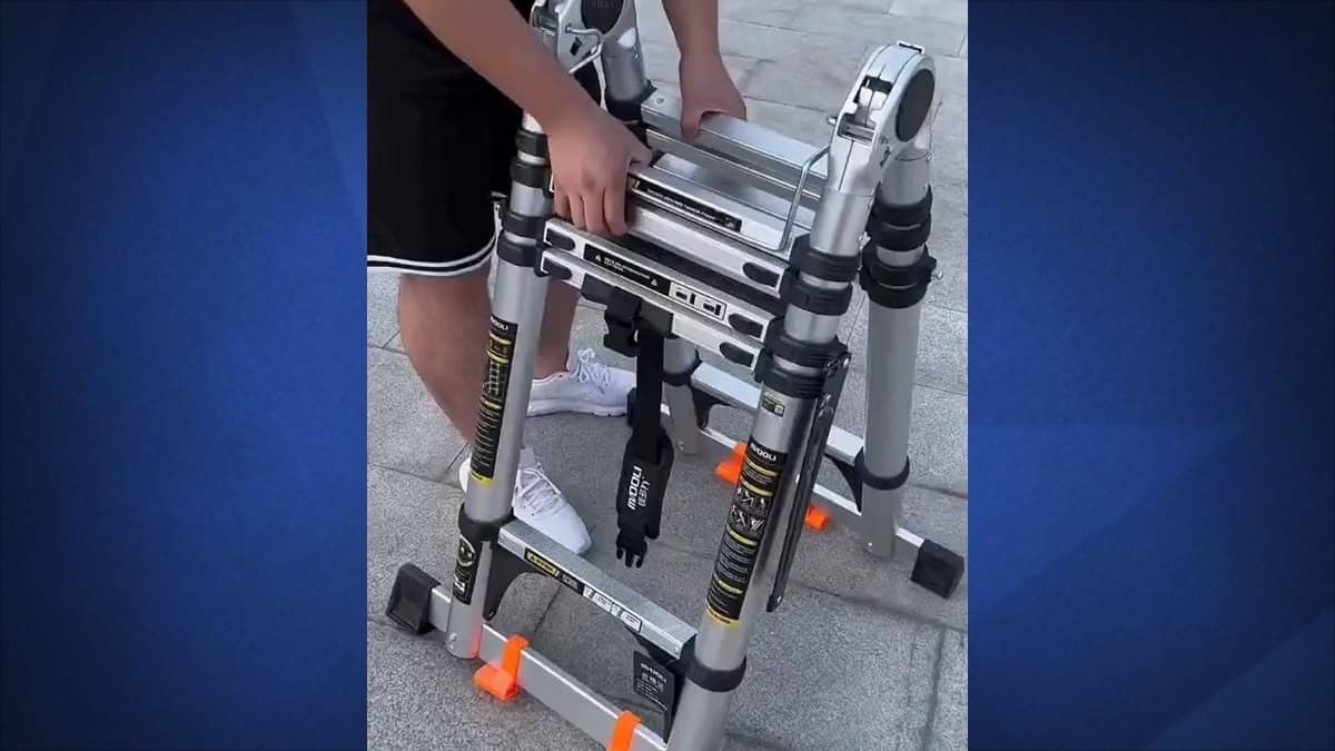 نردبان تلسکوپی