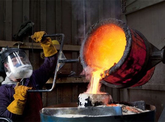 بهترین و بزرگترین کارگاه ریخته گری