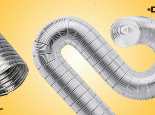 لوله خرطومی آلومینیومی؛ انتخابی هوشمندانه برای تهویه