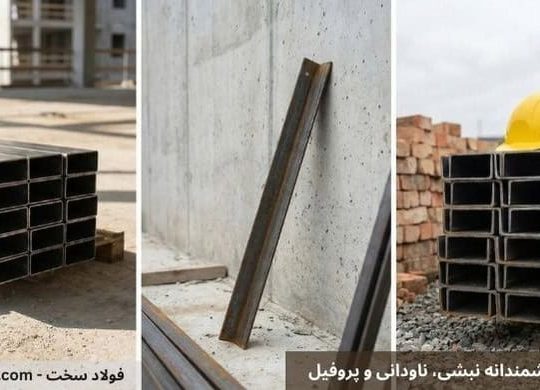 مدیریت هزینههای ساختوساز با انتخاب هوشمندانه نبشی، ناودانی و پروفیل