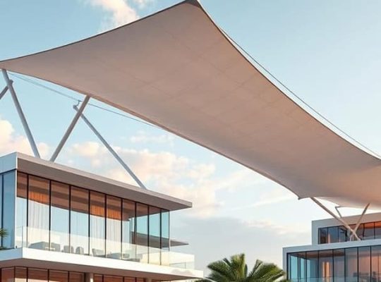 راهنمای جامع اجرای سقف متحرک پارچهای در پروژههای جدید | چالشها و راهکارهای عملی