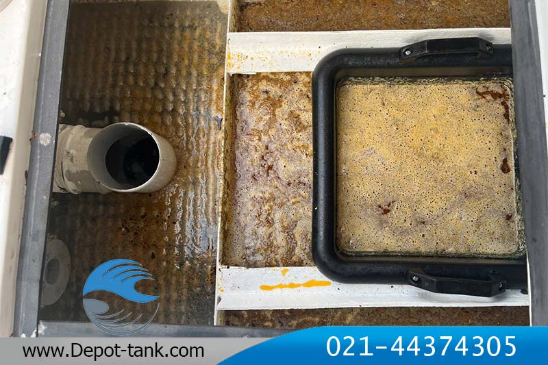 جدا سازی چربی توسط دستگاه چربی گیر