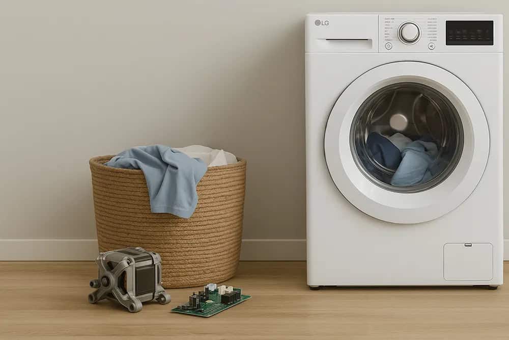 کارایی بیشتر با استفاده از قطعات اوریجینال لوازم خانگی ال جی