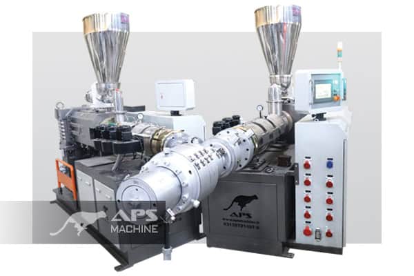 خط تولید لوله PVC  سه لایه