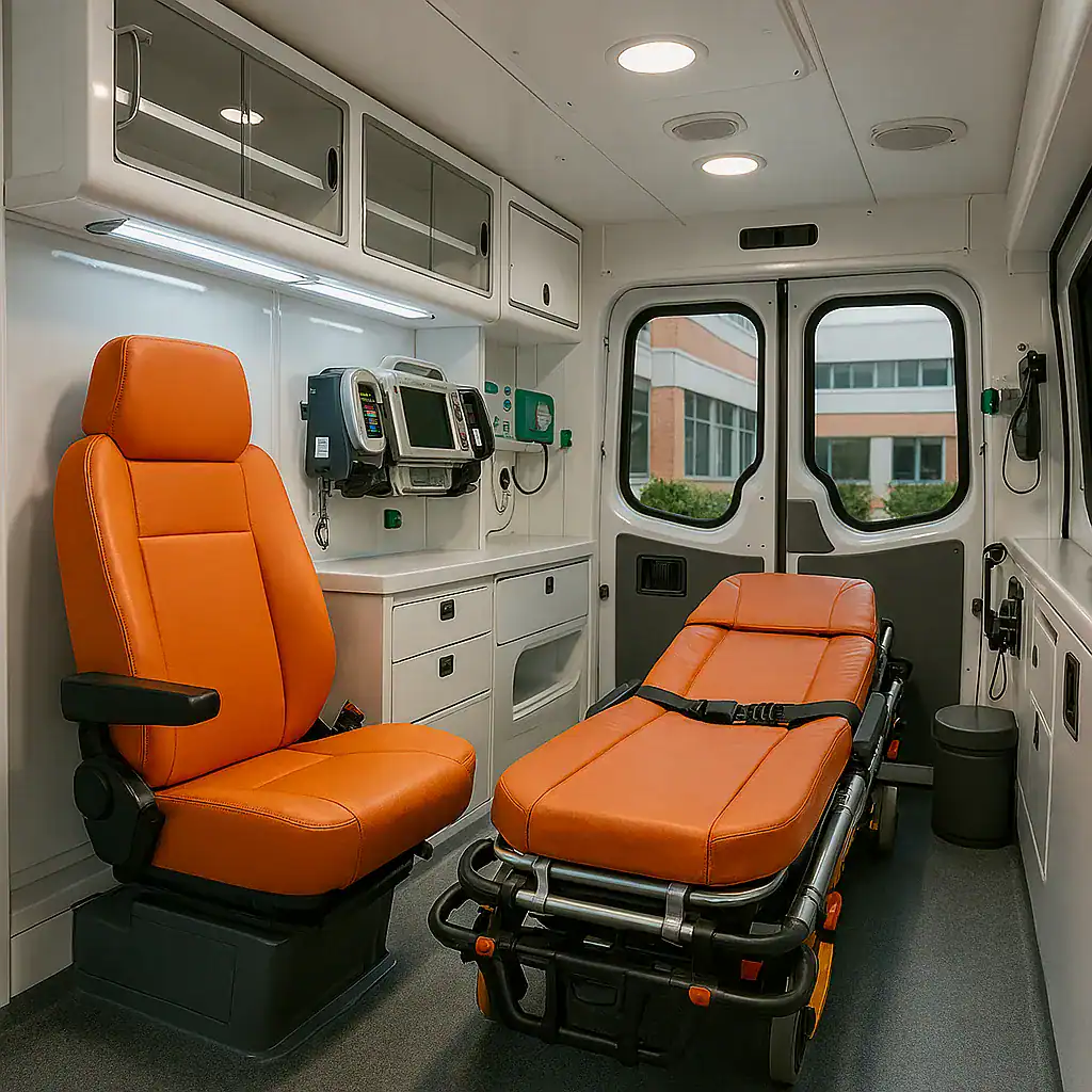 آمبولانس انتقال بیماران اعصاب و روان