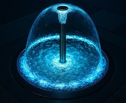 نازل قارچی آبنما؛ انواع و ویژگی ها و کاربردهای آن