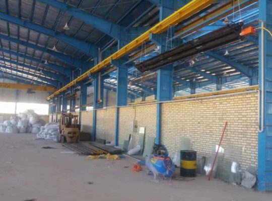 گرمایش سوله صنعتی با هیتر تابشی؛ راهکاری هوشمند برای فضاهای بزرگ