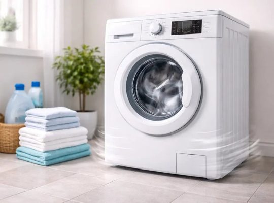 علت لرزش ماشین لباسشویی آبسال دور تند خشک کن