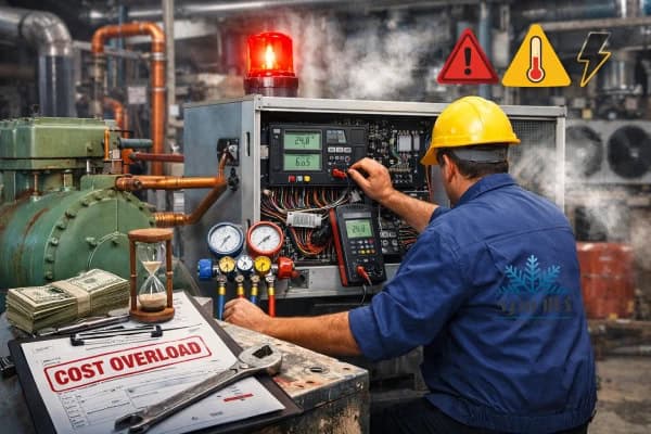 اجزای سیستم تبرید