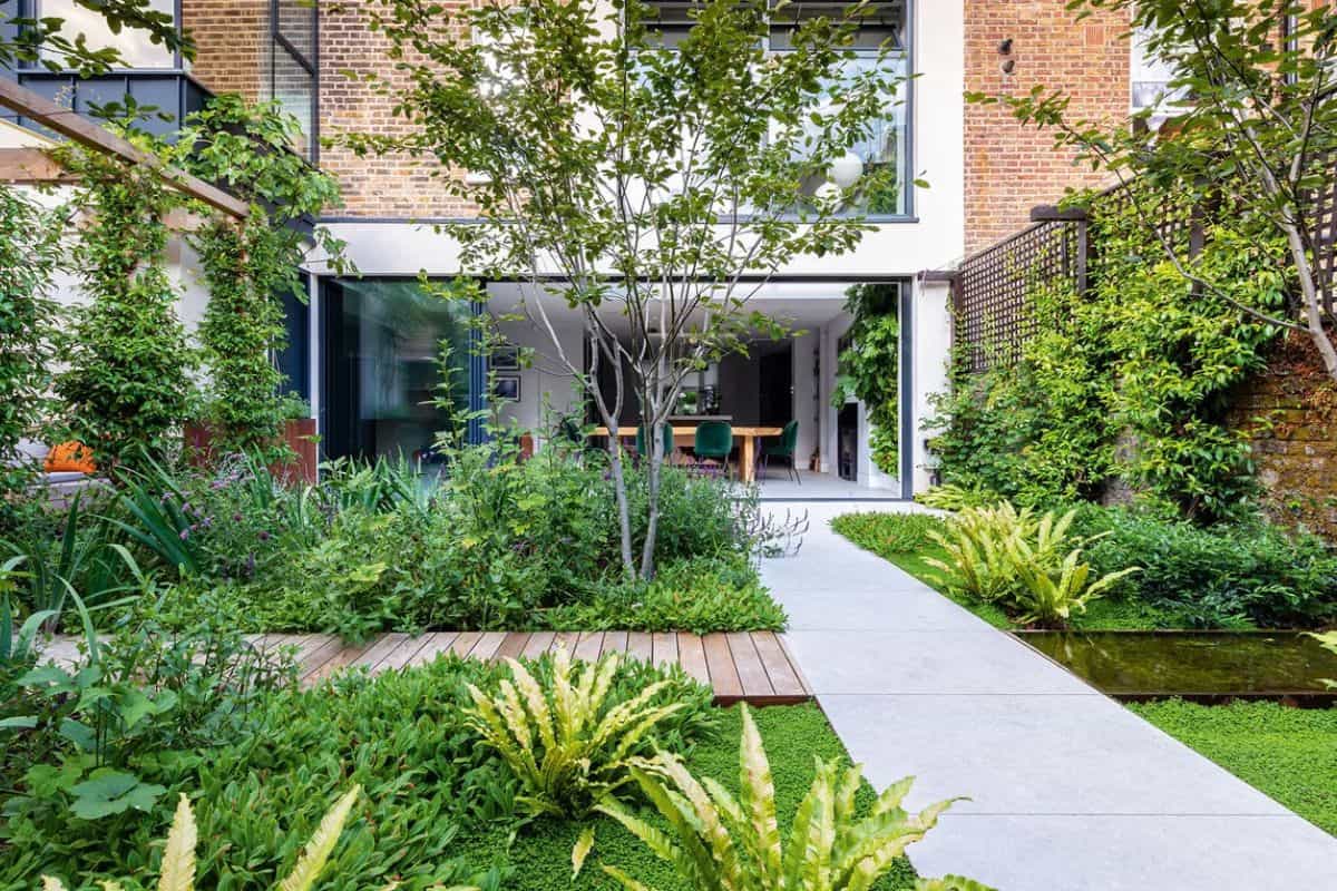 تاثیر طراحی در محوطه سازی حیاط