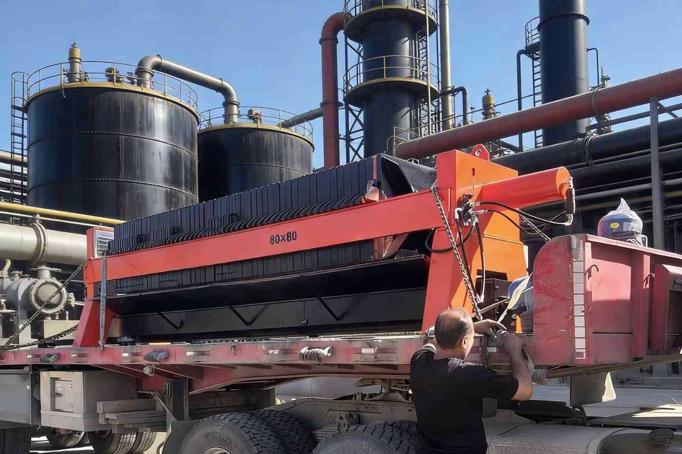 فیلتر پرس چدنی دما بالا