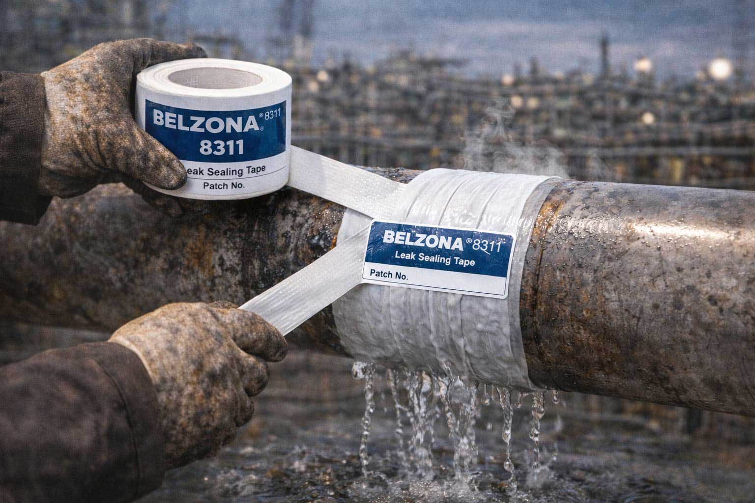 تعمیر لوله صنعتی