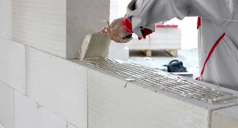 دیوارچینی با بلوک هبلکس