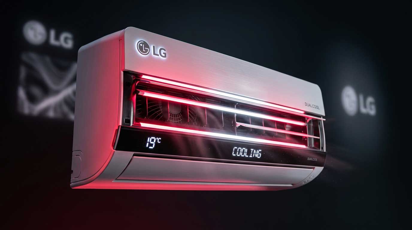 خدمات تخصصی تعمیر کولر گازی LG در کرج