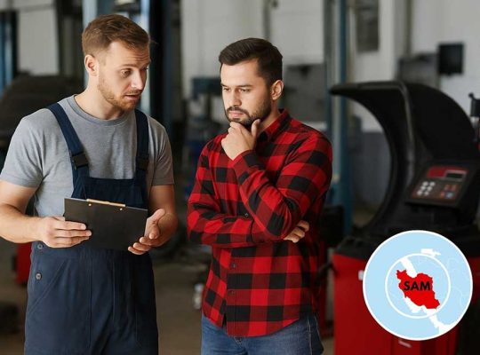 تجهیزات مدرن؛ نبض تپنده تعمیرگاههای تراز اول؛ راهنمای خرید از سام ایران
