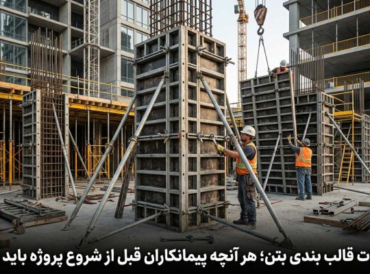 تجهیزات قالب بندی بتن؛ هر آنچه پیمانکاران قبل از شروع پروژه باید بدانند