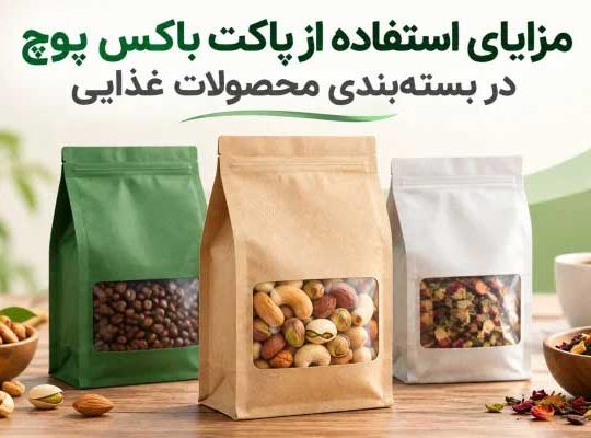 مزایای استفاده از پاکت باکس پوچ در بستهبندی محصولات غذایی