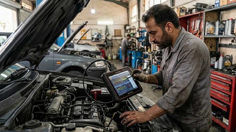 عیب یابی با مولتی دیاگ